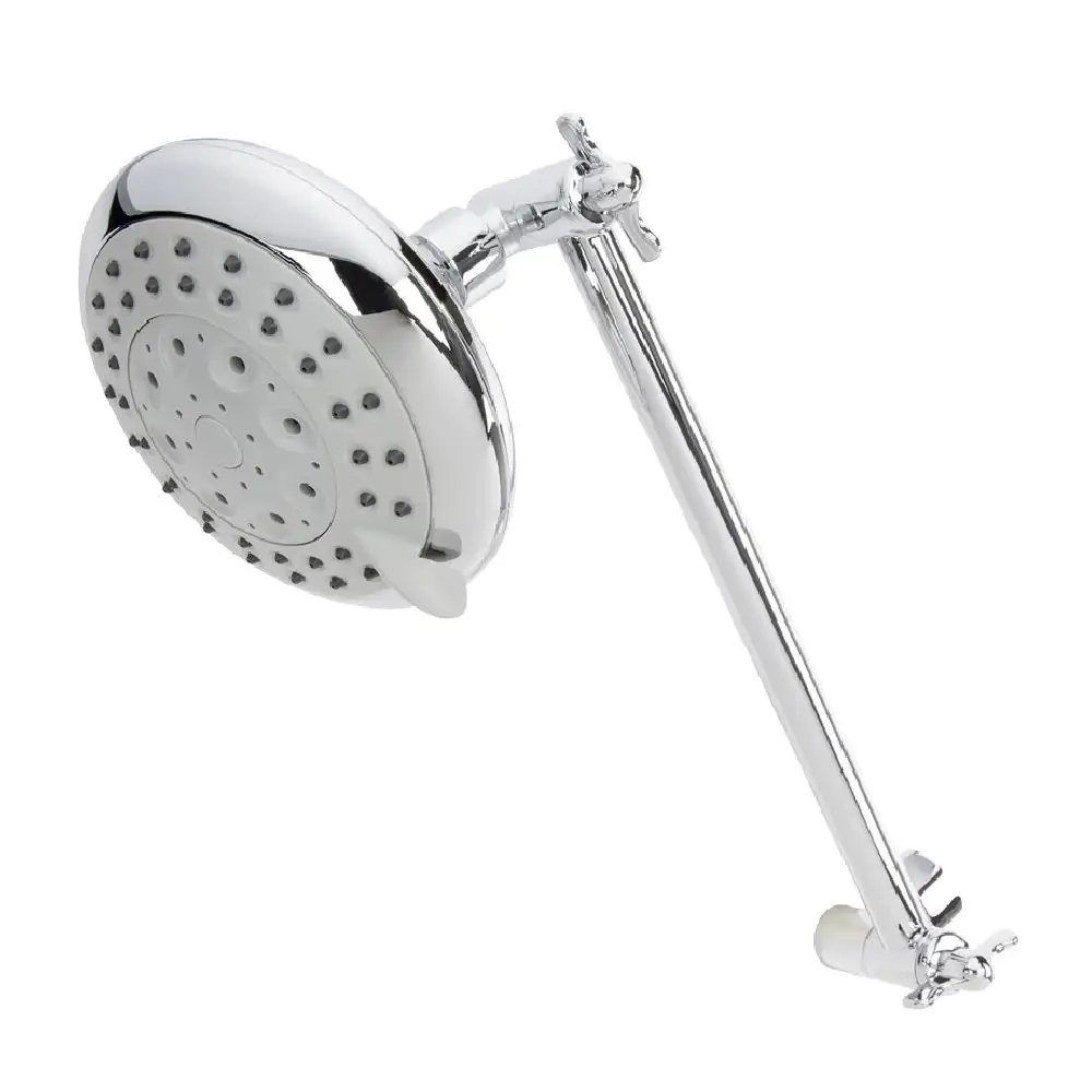 Plumb Pak K730CP Adjustable Arm Round Showerhead