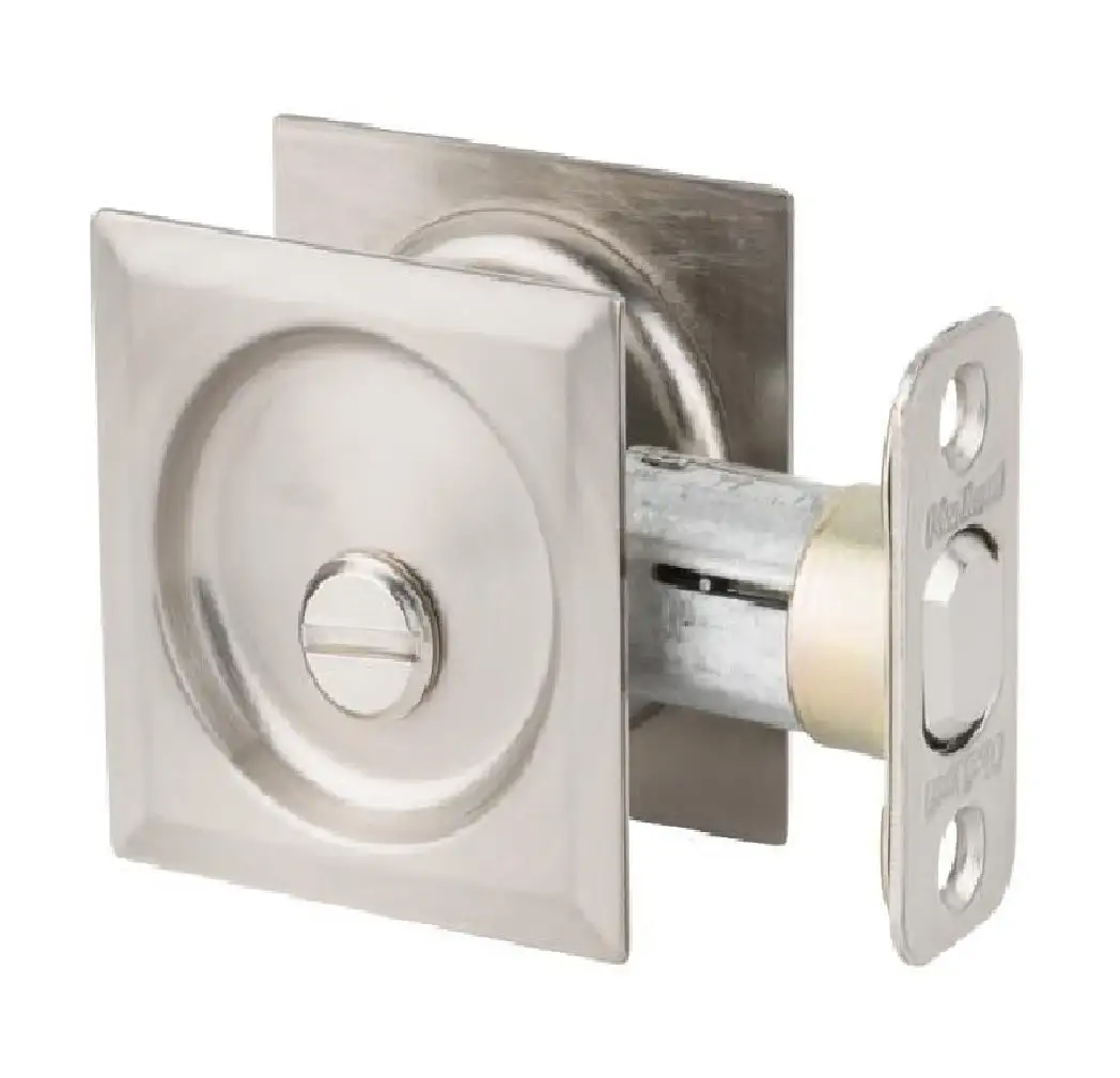 Kwikset 335 SQT 15 Square Privacy Pocket Door Lock