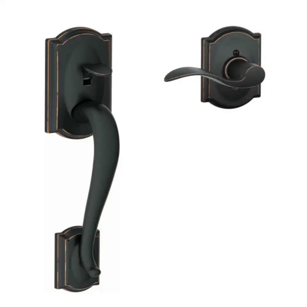 Schlage FE285VCAM716ACC Camelot Handleset