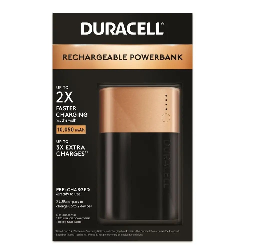 Duracell 03293 3X Rechargeable Power Bank