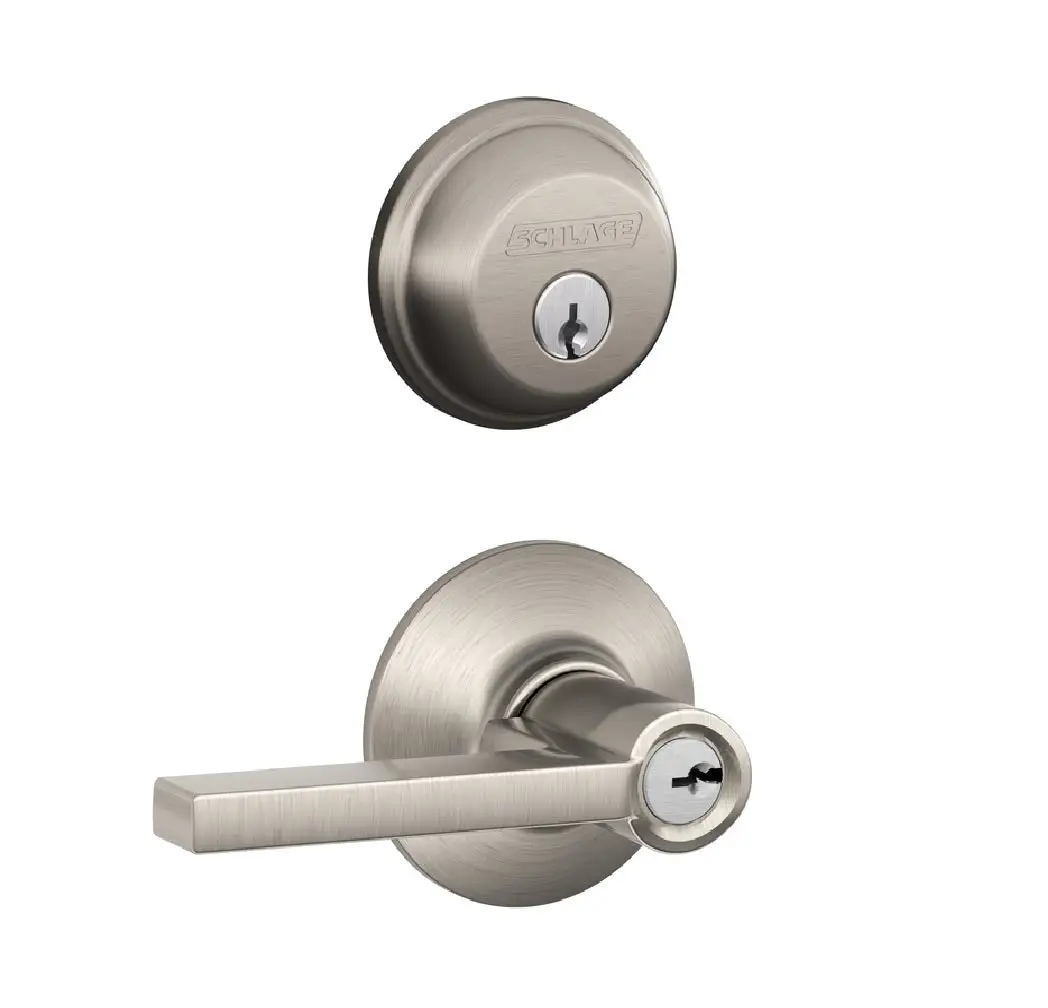 Schlage FB50NVLAT619 Latitude Single Cylinder Deadbolt