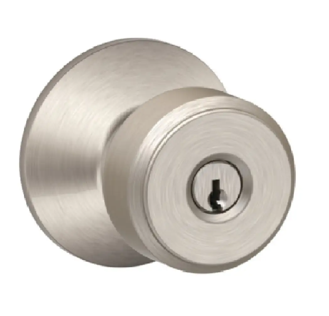 Schlage F51VBWE619 Bowery Entry Knobs