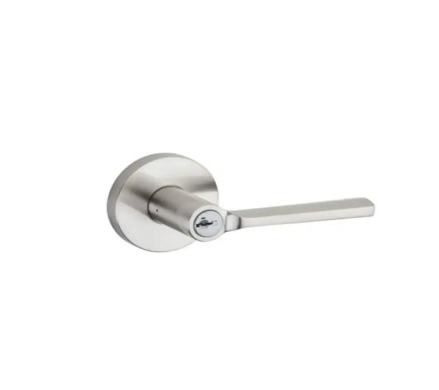 Kwikset 156LSLRDT-15S Lisbon Round Entry Door Lock