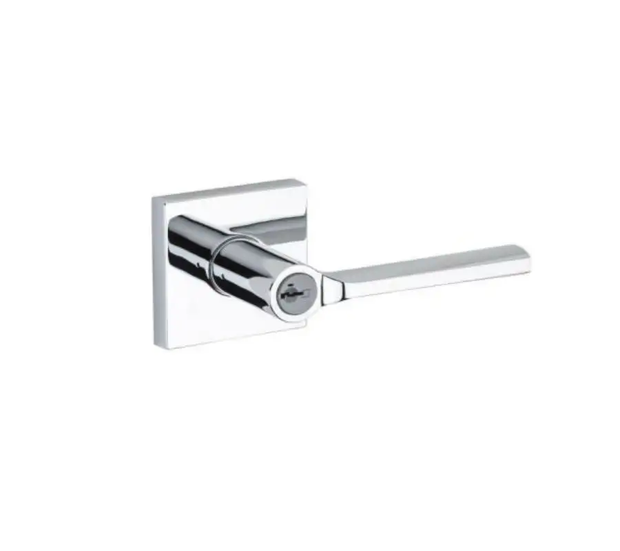 Kwikset 156LSLSQT-26S Lisbon Square Entry Door Lock