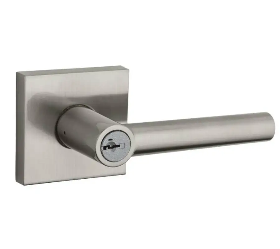 Kwikset 156MILSQT-15S Milan Square Entry Door Lock