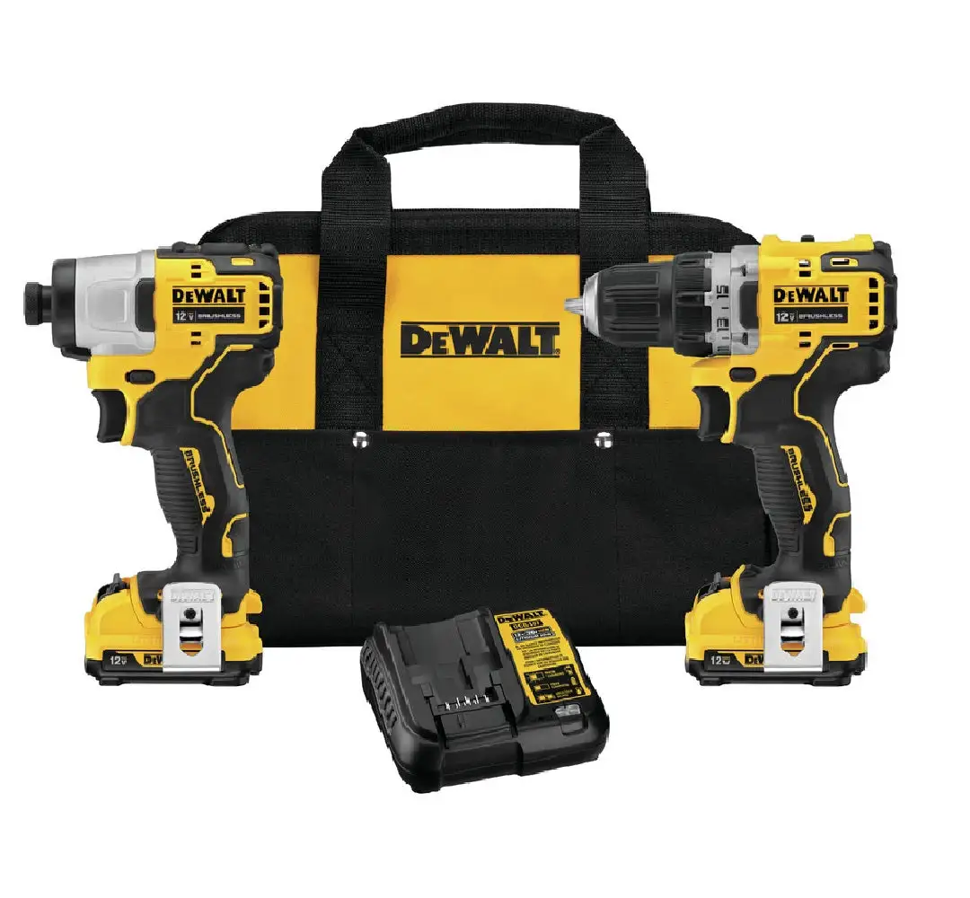 DeWalt DCK221F2 Xtreme 12V Max Compact Drill and Impact Driver Kit