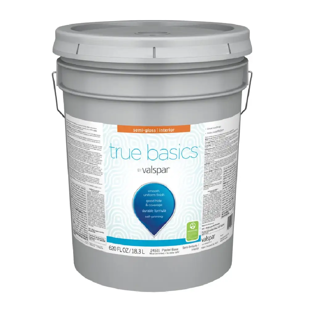 Valspar 080.0024531.008 True Basics Interior Semigloss Paint