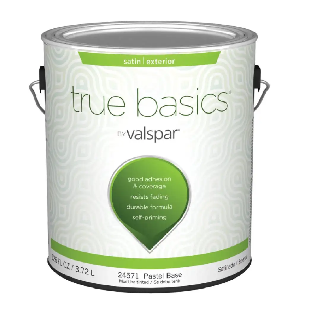 Valspar 080.0024571.007 True Basics Exterior Satin Paint