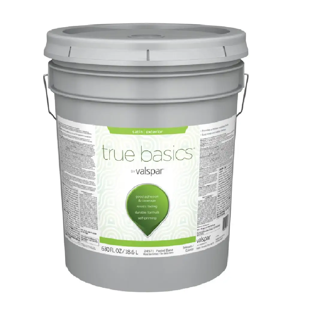 Valspar 080.0024571.008 True Basics Exterior Satin Paint