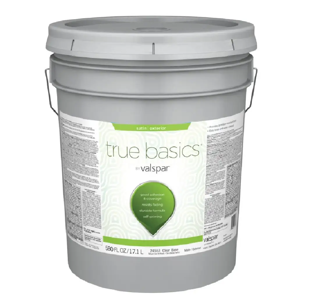 Valspar 080.0024573.008 True Basics Exterior Satin Paint