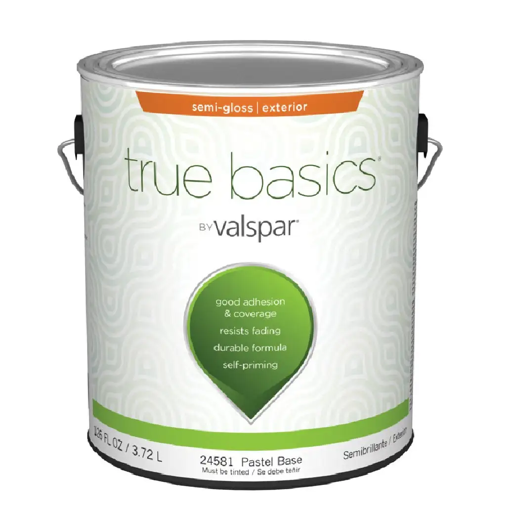 Valspar 080.0024581.007 True Basics Exterior Semi-Gloss Paint