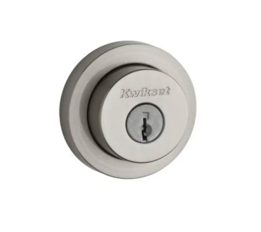 Kwikset 158RDT-15 Milan Round Single Cylinder Deadbolt