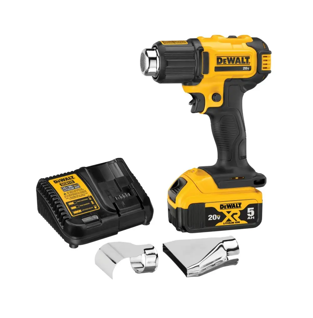 DeWalt DCE530P1 20V Max Cordless Heat Gun Kit