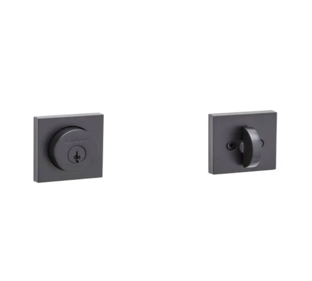 Kwikset 158SQT-514 Milan Square Single Cylinder Deadbolt