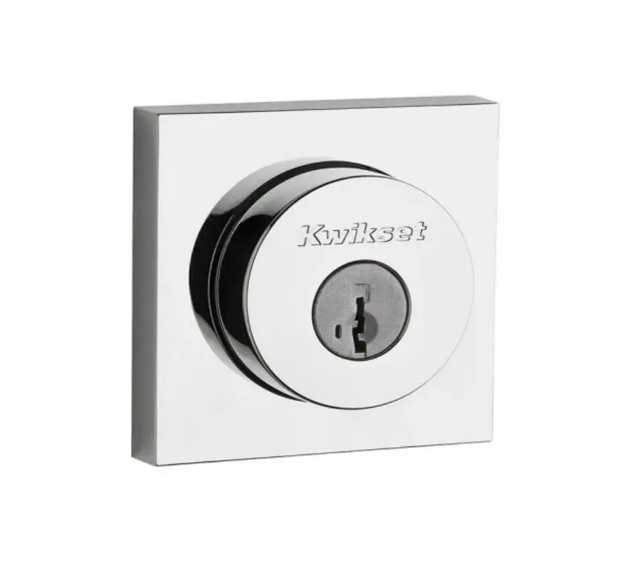 Kwikset 159SQT-26 Halifax Square Double Cylinder Deadbolt