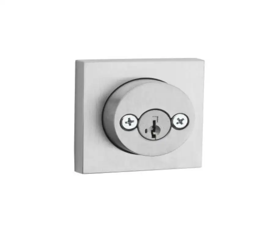 Kwikset 159SQT-26DS Halifax Square Double Cylinder Deadbolt