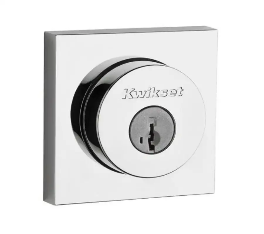 Kwikset 159SQT-26S Halifax Square Double Cylinder Deadbolt