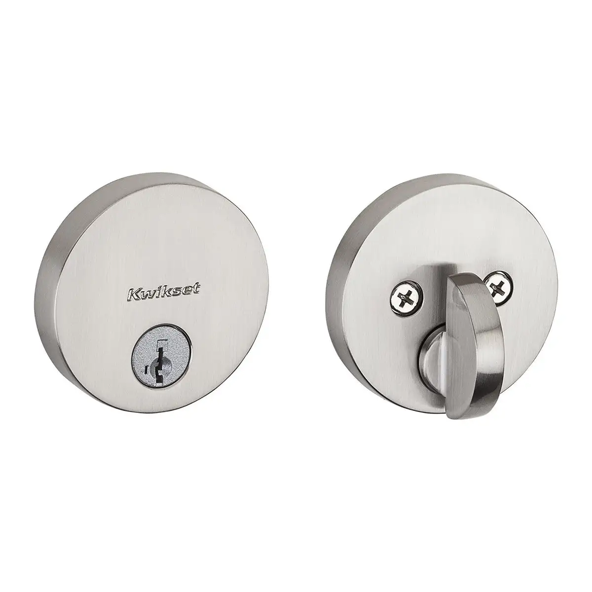 Kwikset 258RDT-15S Uptown Round Deadbolt