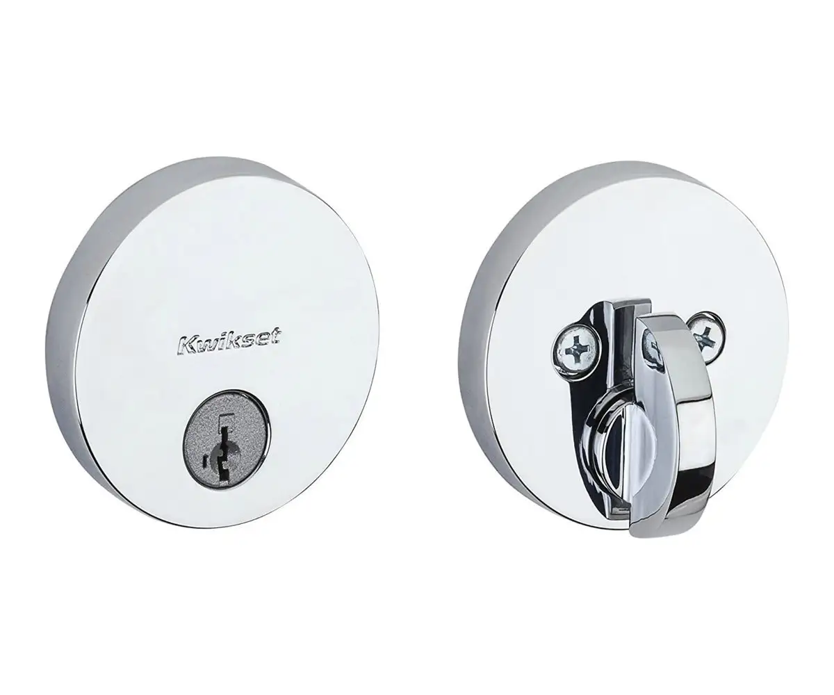 Kwikset 258RDT-26S Uptown Round Deadbolt