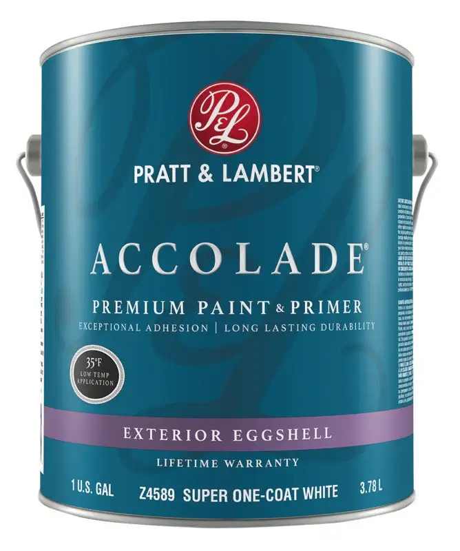 Pratt & Lambert 0000Z4589-16 Accolade Exterior Premium Paint & Primer