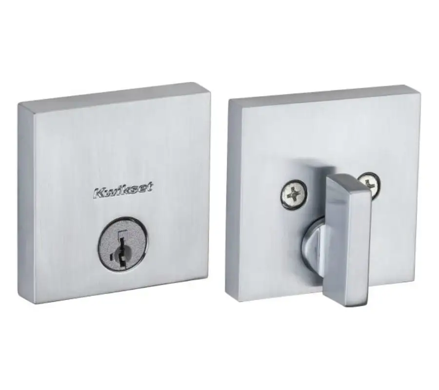 Kwikset 258SQT-26DS Downtown Square Deadbolt