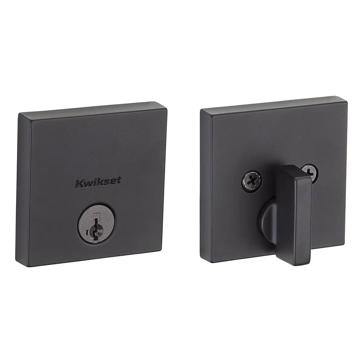 Kwikset 258SQT-514S Downtown Square Deadbolt