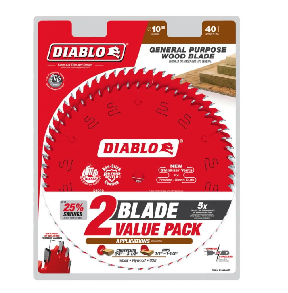 Diablo D104040VP General Purpose Saw Blade