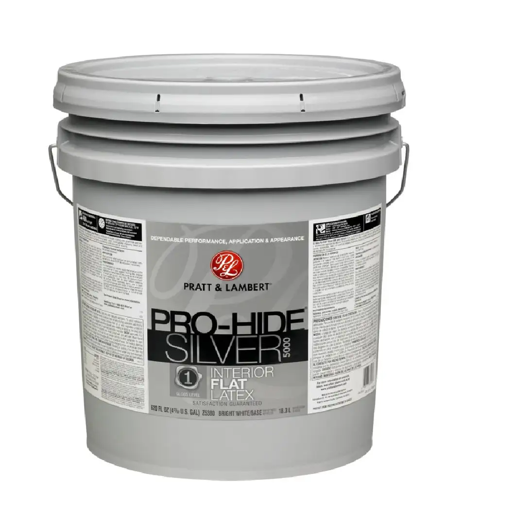 Pratt & Lambert 0000Z5380-20 Pro-Hide Silver 5000 Interior Paint