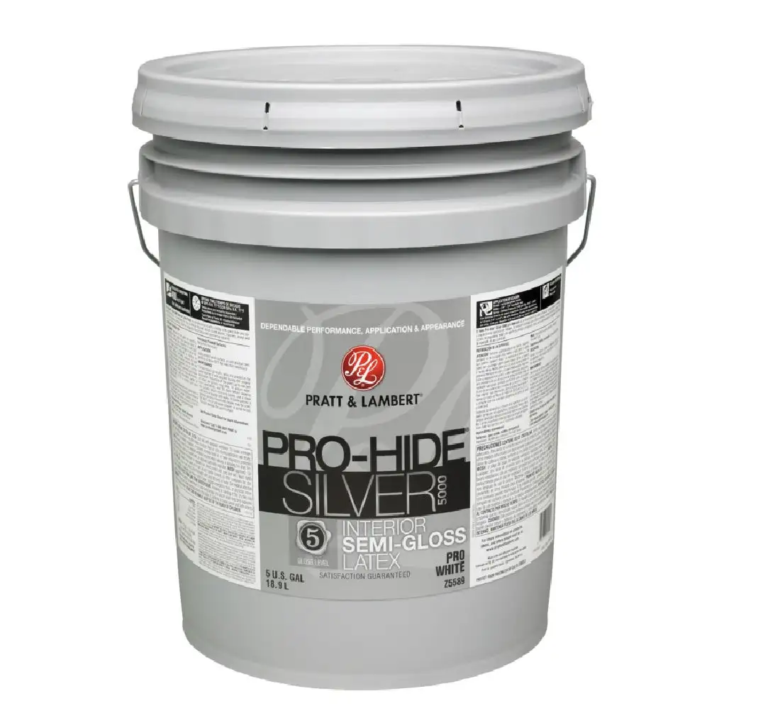 Pratt & Lambert 0000Z5589-20 Pro-Hide Silver 5000 Interior Paint