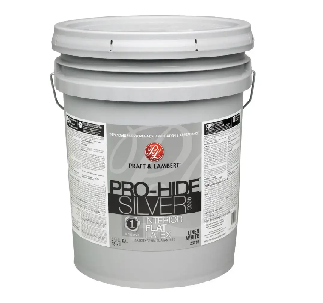 Pratt & Lambert 0000Z5316-20 Pro-Hide Silver 5000 Interior Paint