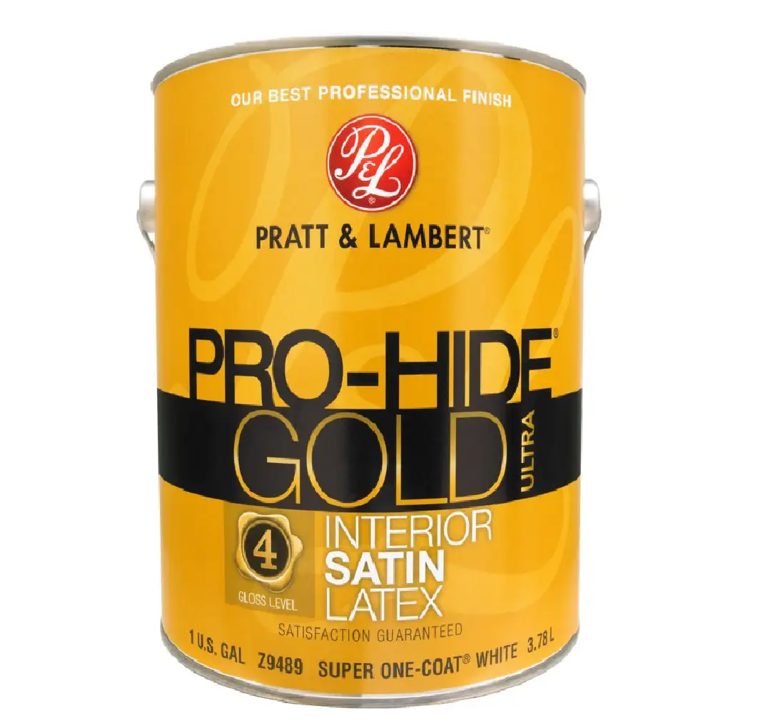 Pro-Hide 0000Z9489-16 Gold Satin Latex Interior Paint