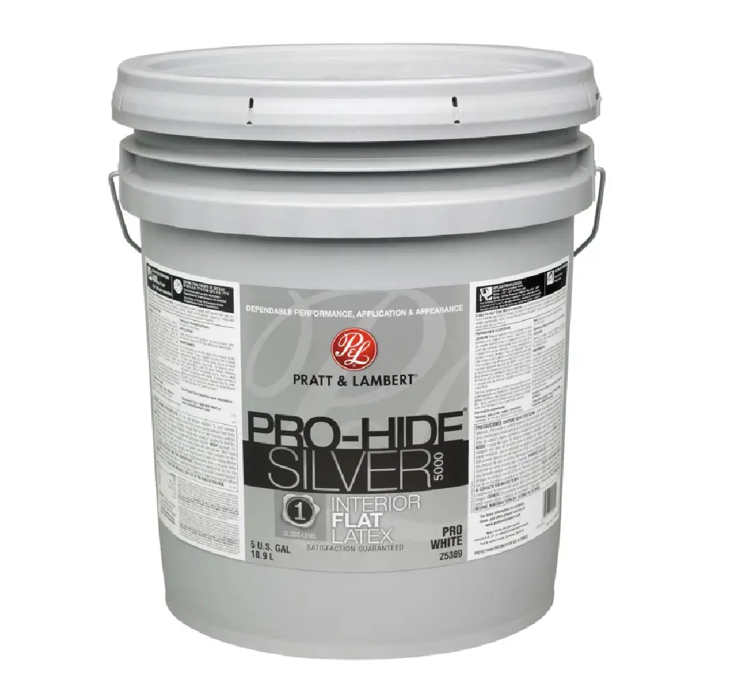 Pratt & Lambert 0000Z5389-20 Pro-Hide Silver 5000 Interior Paint