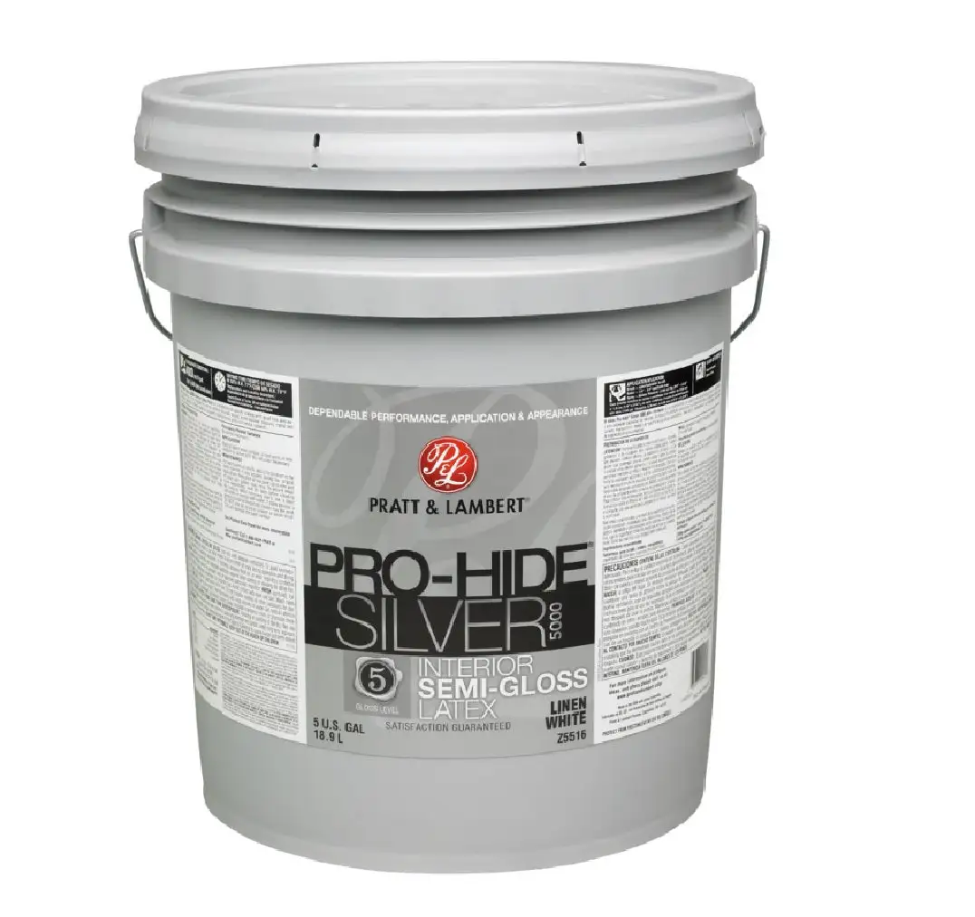 Pratt & Lambert 0000Z5516-20 Pro-Hide Silver 5000 Interior Paint