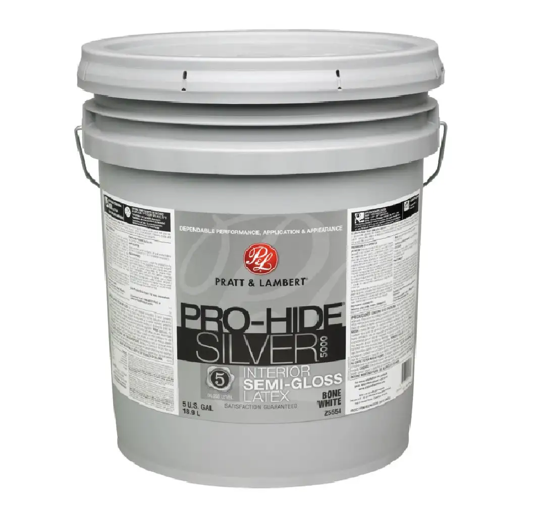 Pratt & Lambert 0000Z5554-20 Pro-Hide Silver 5000 Interior Paint