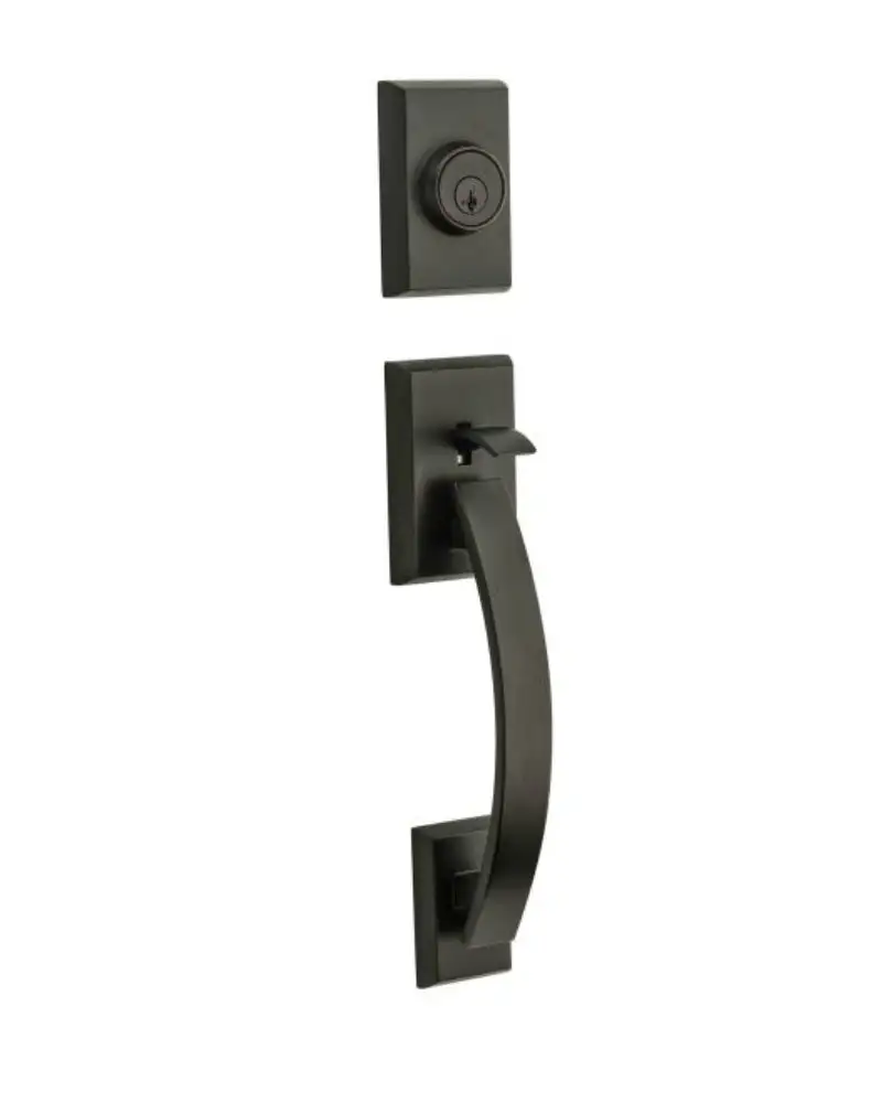 Kwikset 801TVHLIP-11PS Tavaris Double Cylinder Handleset