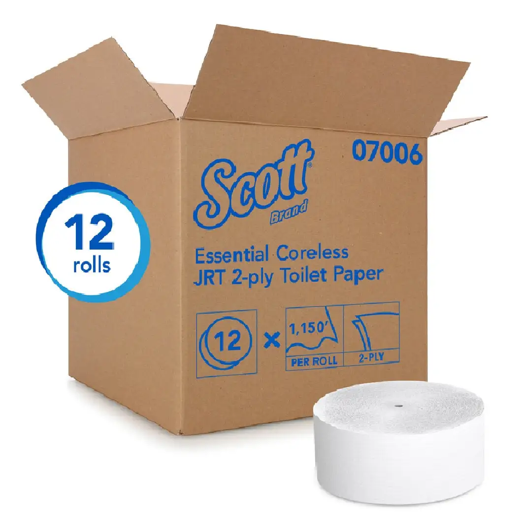 Scott 07006 Essential Coreless Toilet Paper