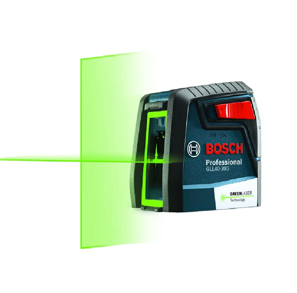 Bosch GLL40-20G Green-Beam Cross-Line Laser