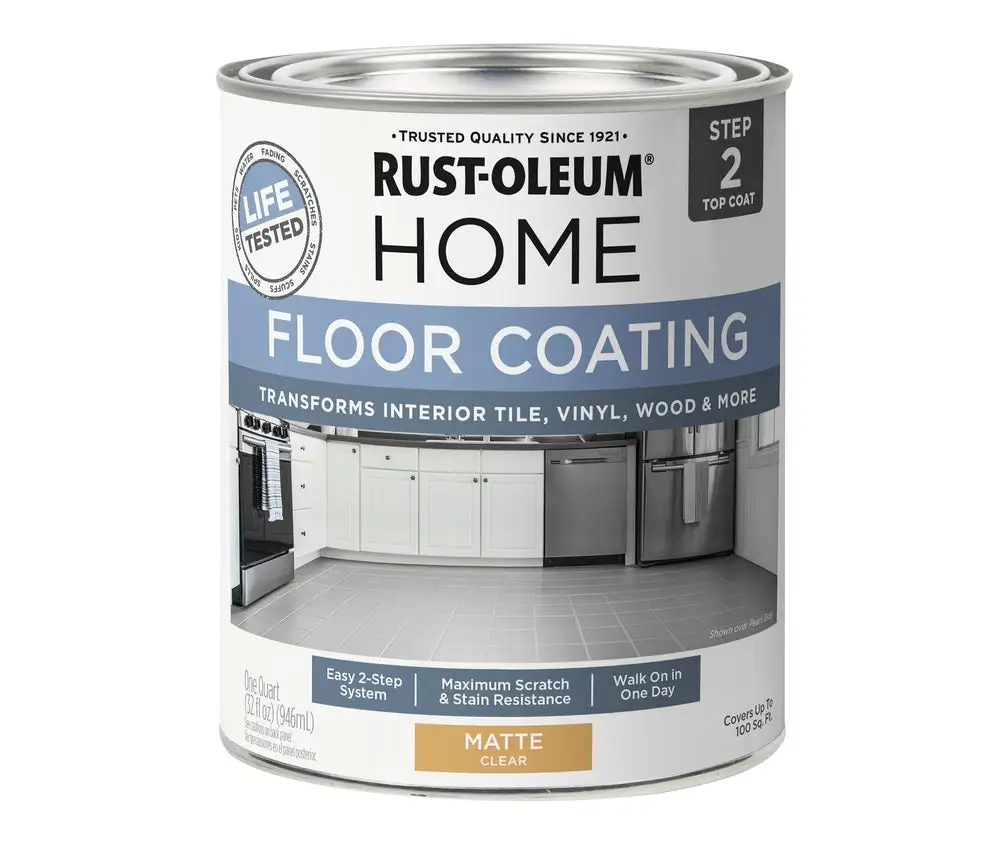 Rust-Oleum 358871 Water-Based Floor Paint