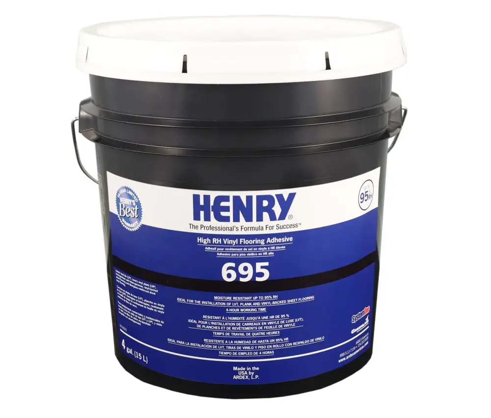 Henry 30886 Releasable Bond Pressure Sensitive Adhesive