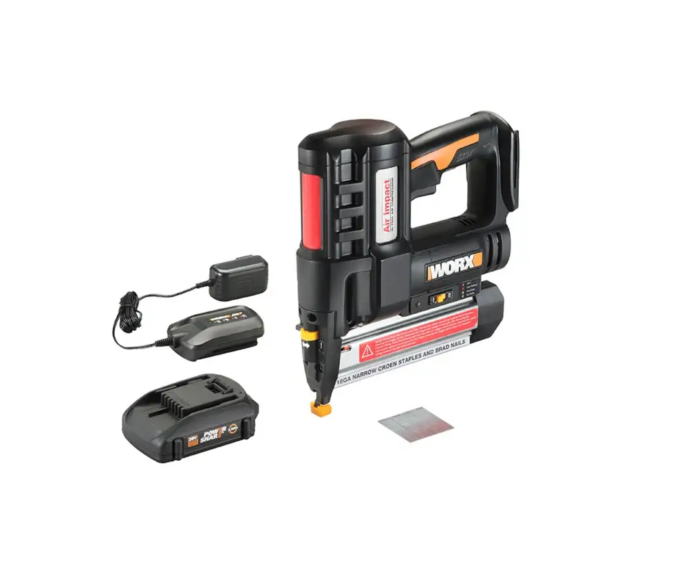 Worx WX840L Cordless Brad Nailer and Staple Gun