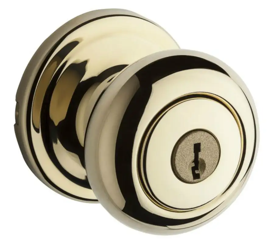 Kwikset 741H-3GC Hancock Entry Door Knob