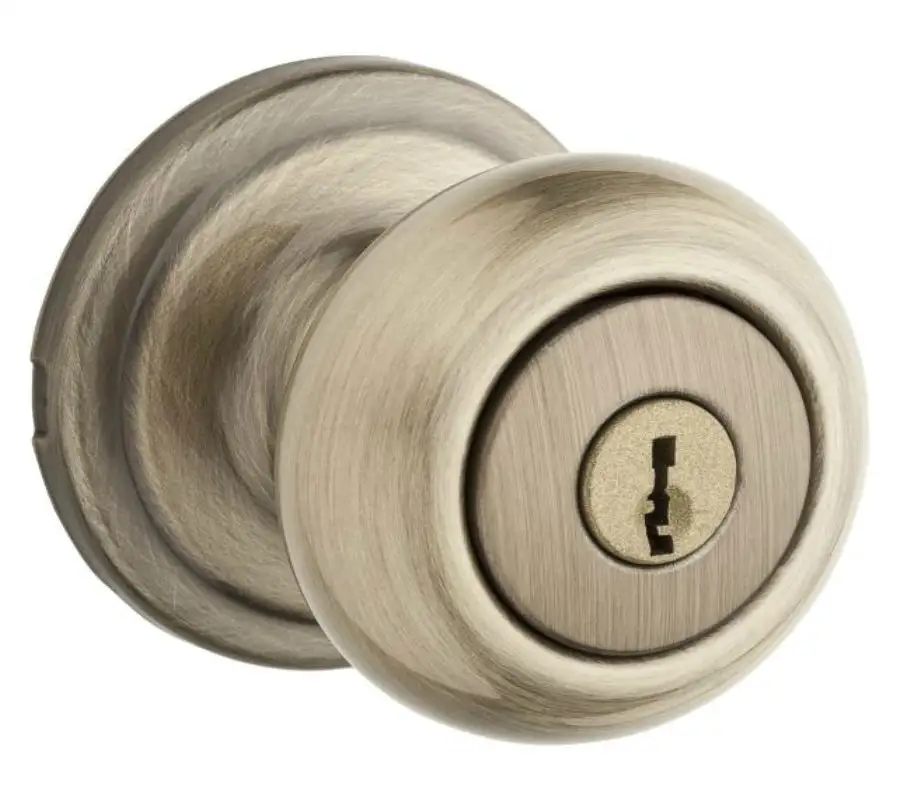 Kwikset 741H-5GC Hancock Entry Door Knob