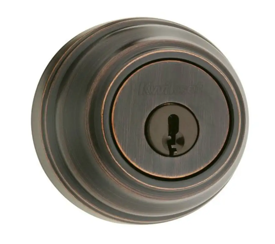 Kwikset 980-11P15S Single Cylinder Deadbolt