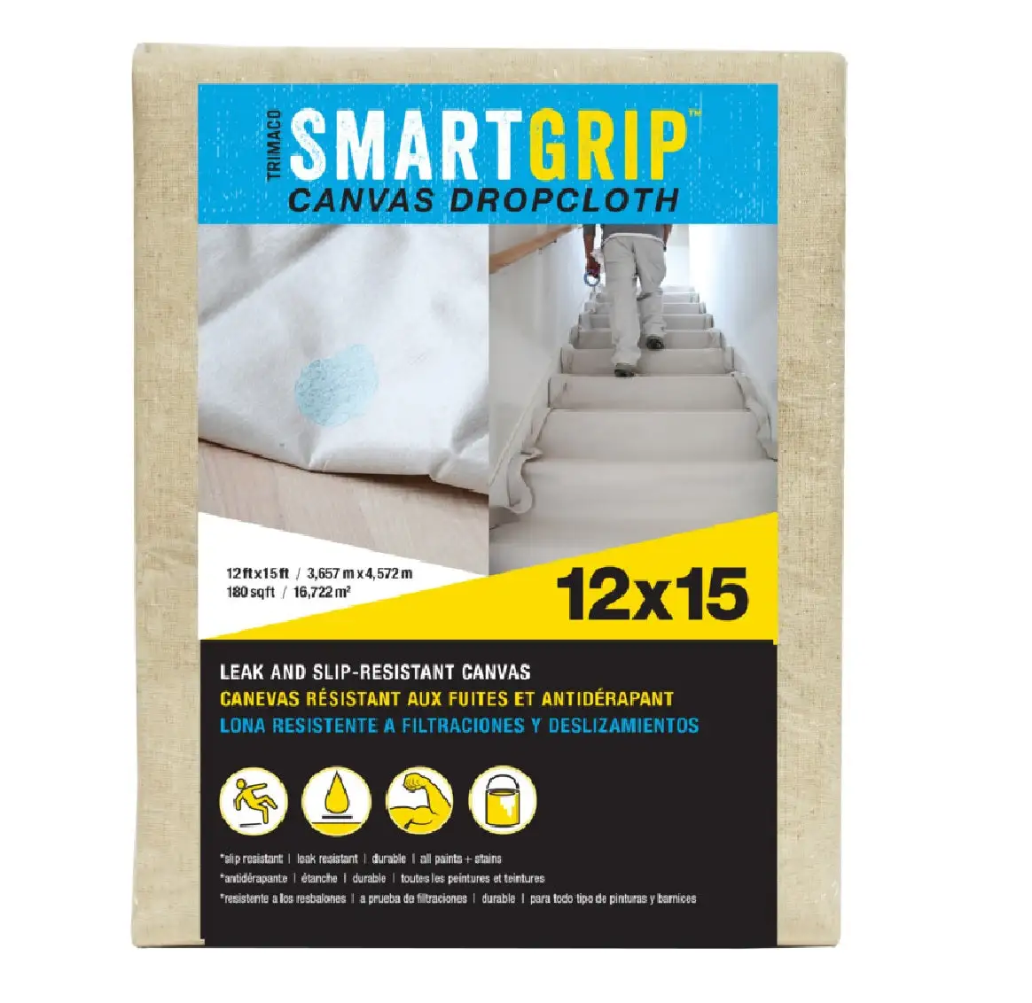 Trimaco 85433 Smart Grip Drop Cloth