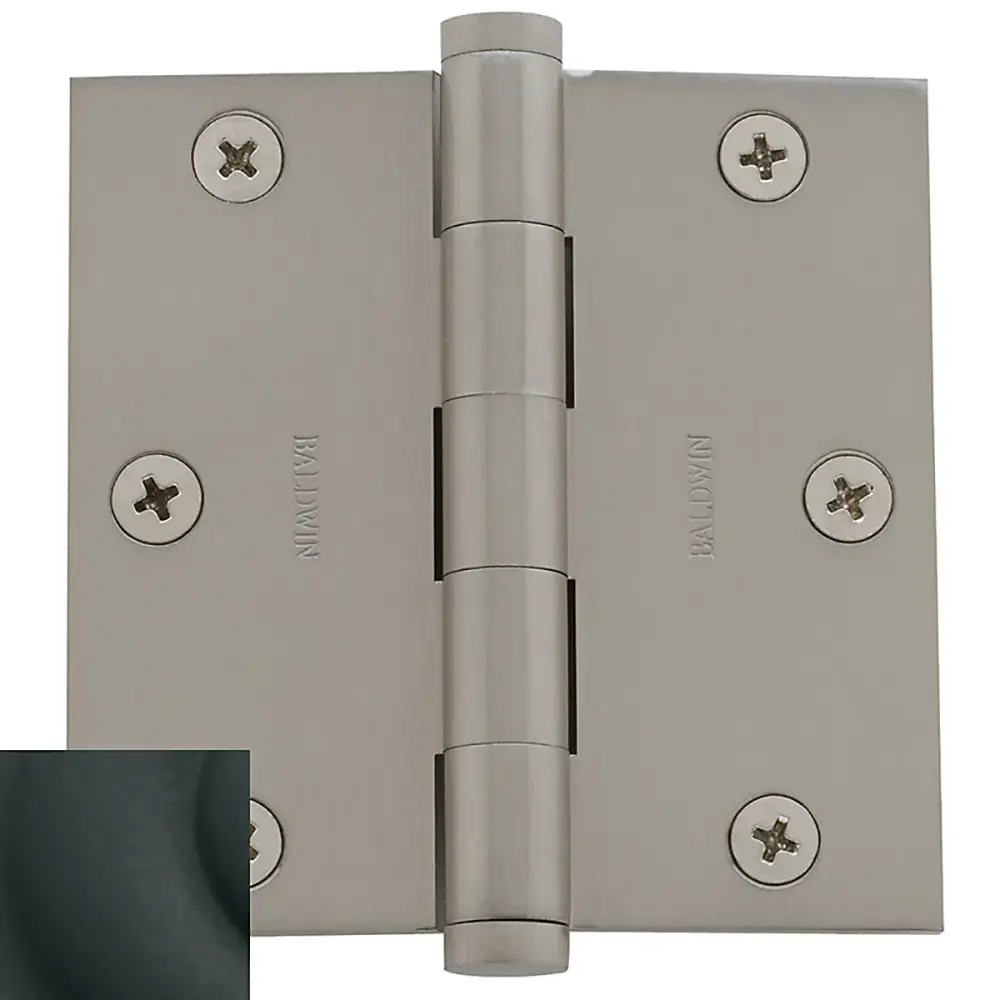 Baldwin 1035190I Mortise Square Hinge