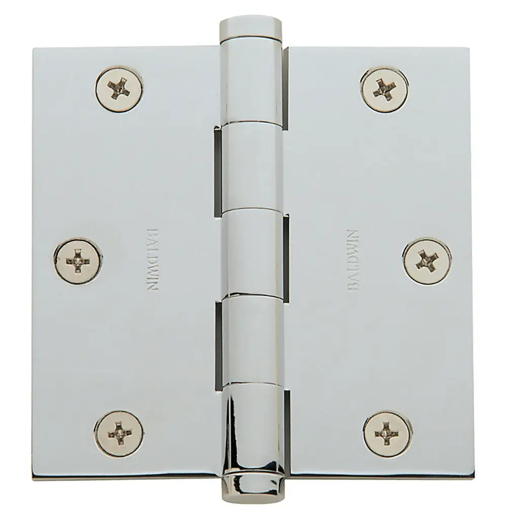 Baldwin 1035190I Mortise Square Hinge