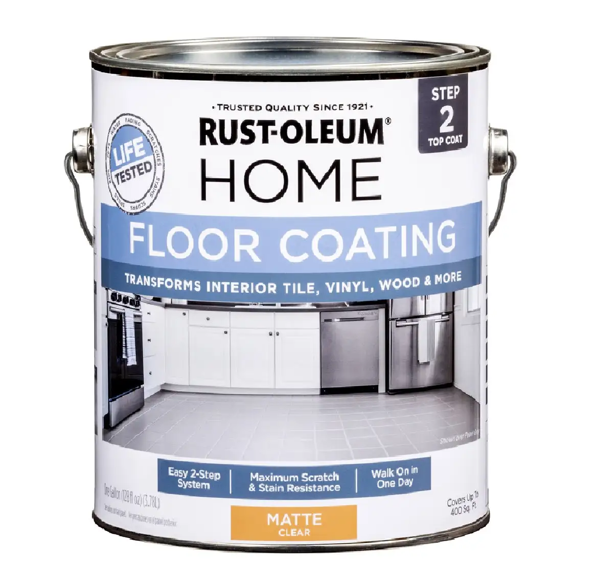 Rust-Oleum 358585 Home Clear Coat Interior Floor Paint