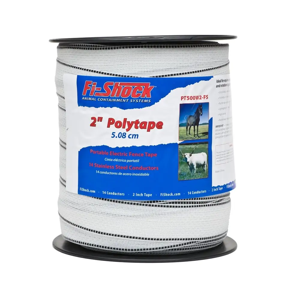 Zareba PT500W2-Z/FS Electric Fence Polytape