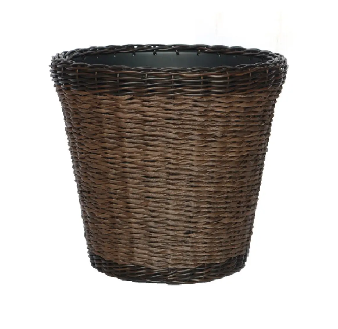 Infinity 45028-L Woven Wicker Bell Planter