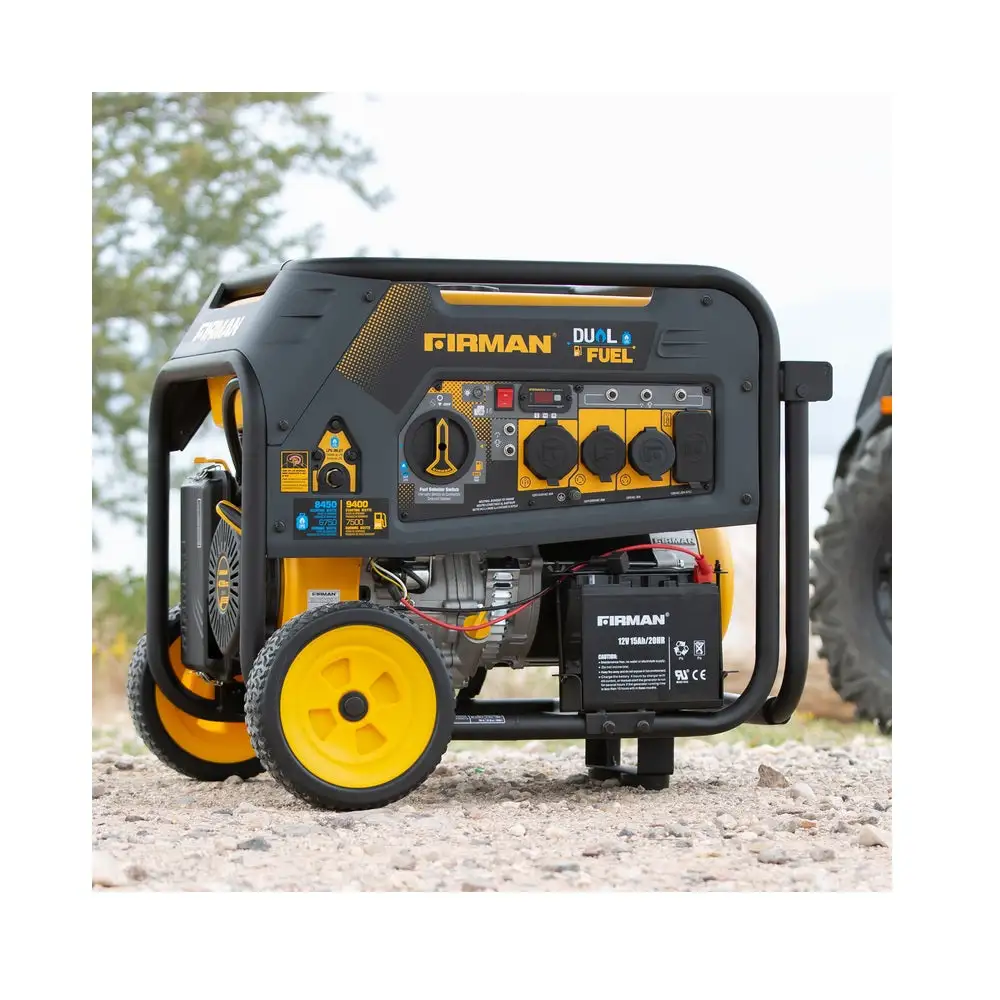 Firman H07552 Propane and Gas Portable Generator